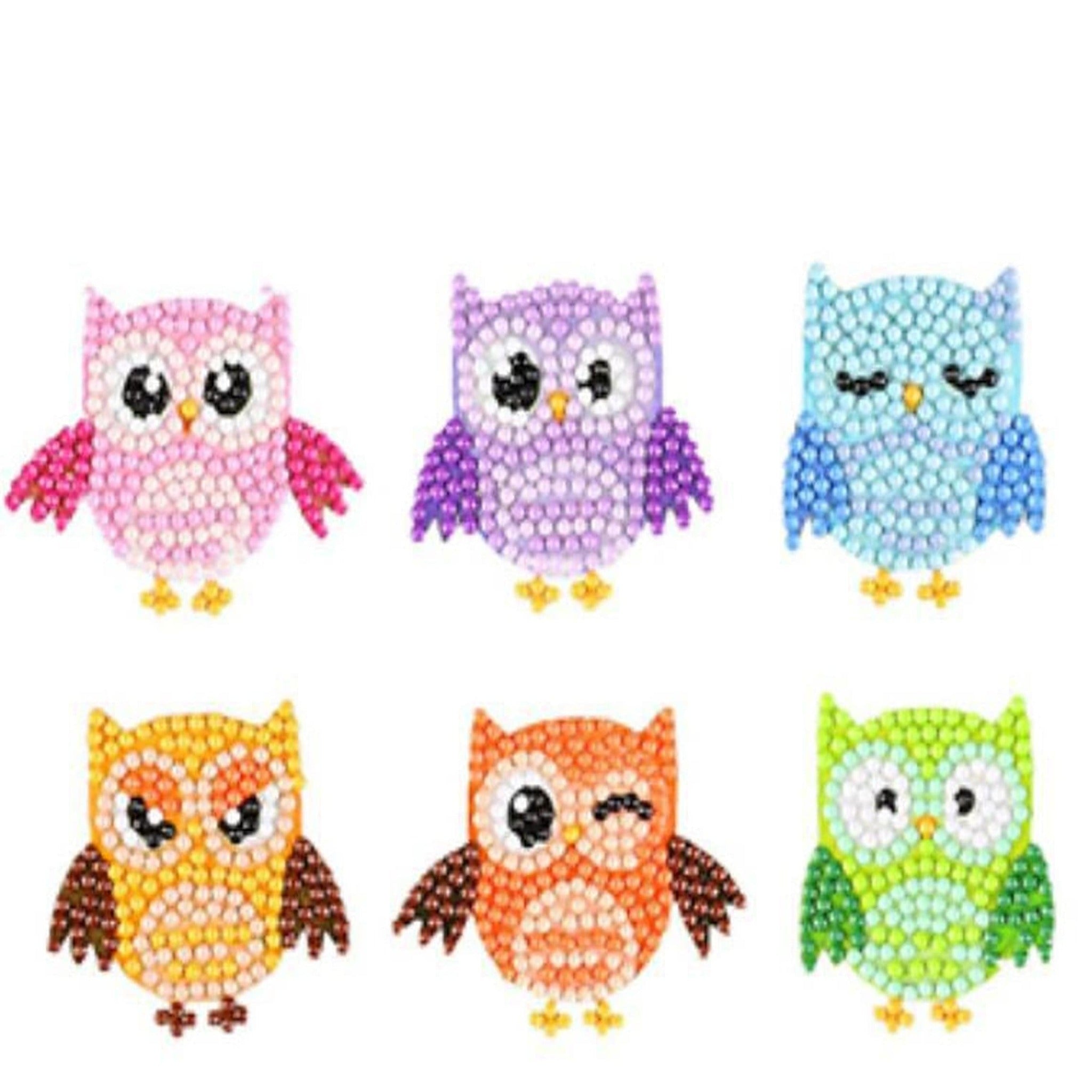 5D Diamond Painting Kit for Kids - Owl Party
