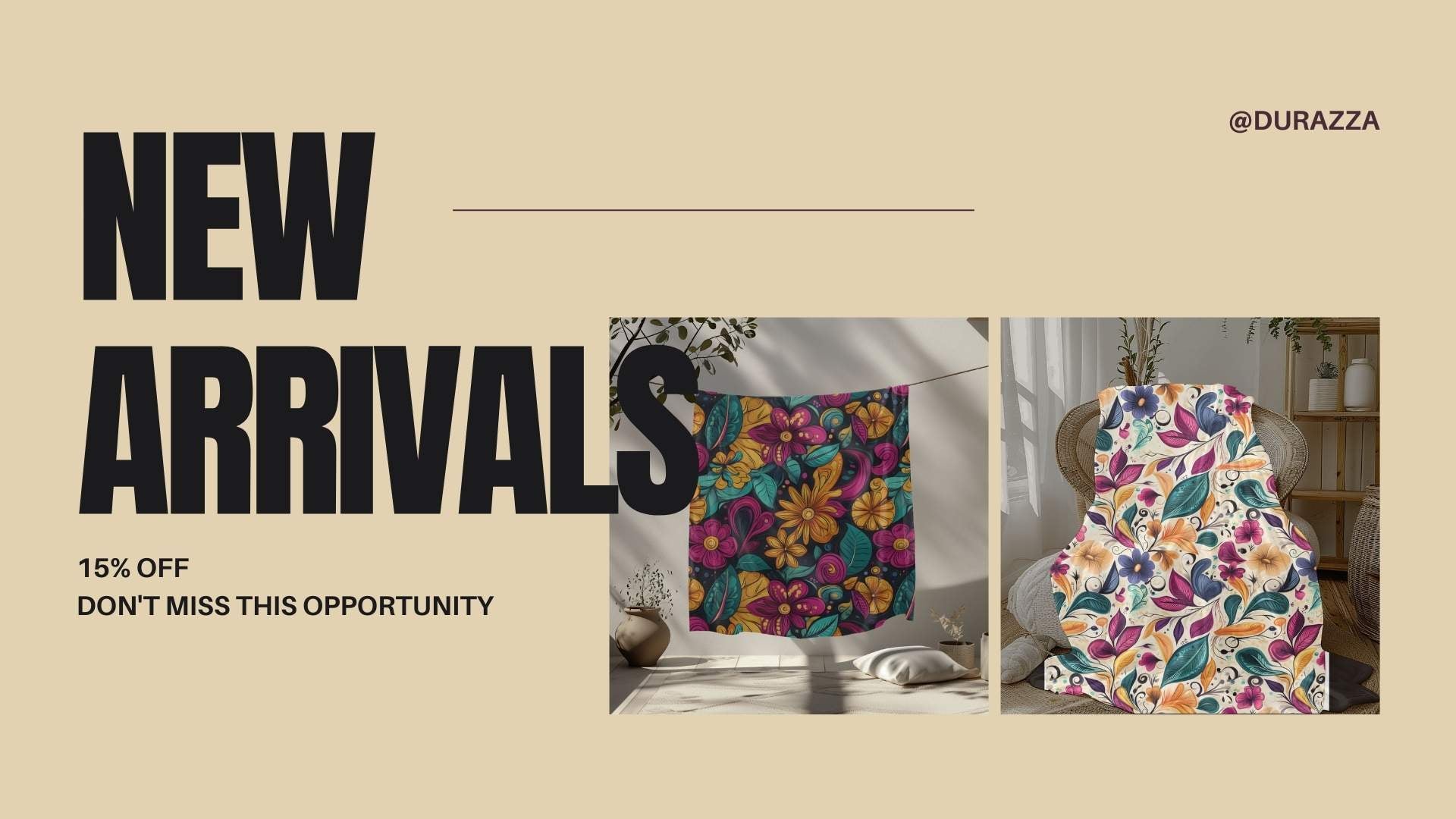 Fresh New Arrivals: Spring-Inspired Throws, Pillows & Puzzles