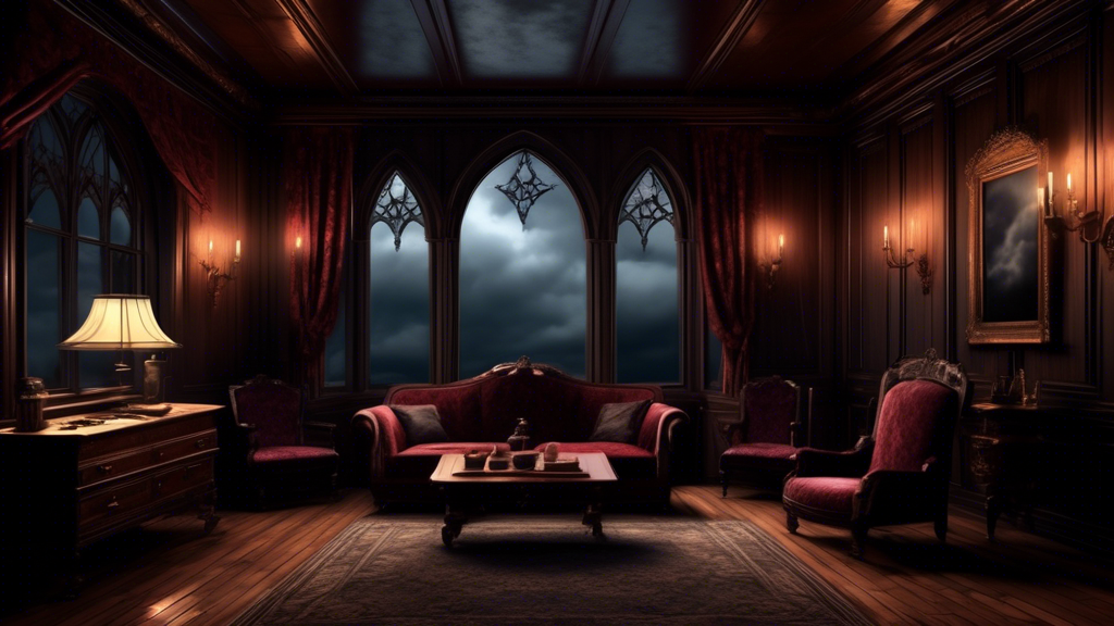 Unleash your inner darkness with a Victorian Gothic home decor makeover. This darkly elegant guide p