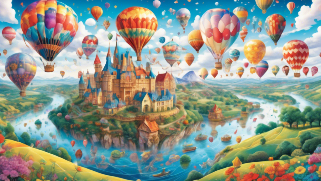 Dive into the enchanting world of whimsical jigsaw puzzles, where intricate details and fantastical 