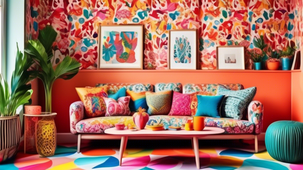 Unlock the magic of whimsical patterns in your home decor! Transform your space with bold colors, ec