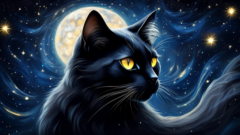 <h2>The Alluring Enigma: Exploring the Enigmatic Beauty of Black Cat Art</h2>

<h3>Unveiling the mys