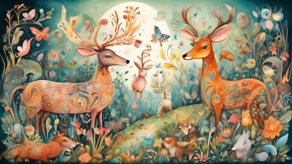 A Touch of Whimsy: Captivating Creatures in Whimsical Paintings