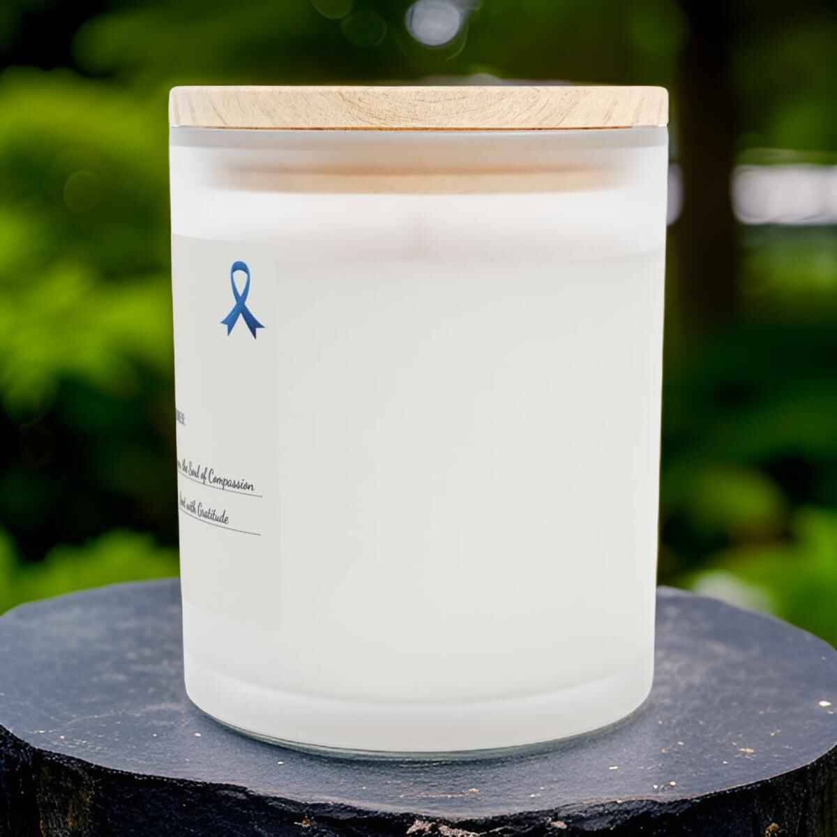 Anti Human Trafficking Scented Candle: Wooden Wick 11 oz