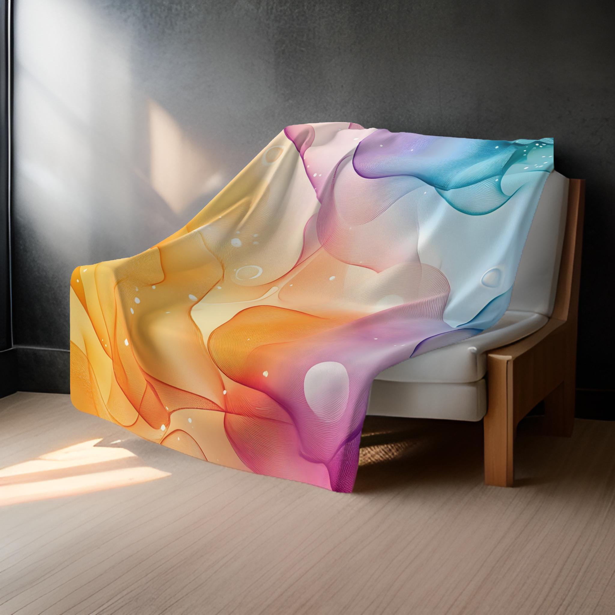 Galaxy Throw Blanket – Ethereal Home Decor | Cosmic Tides