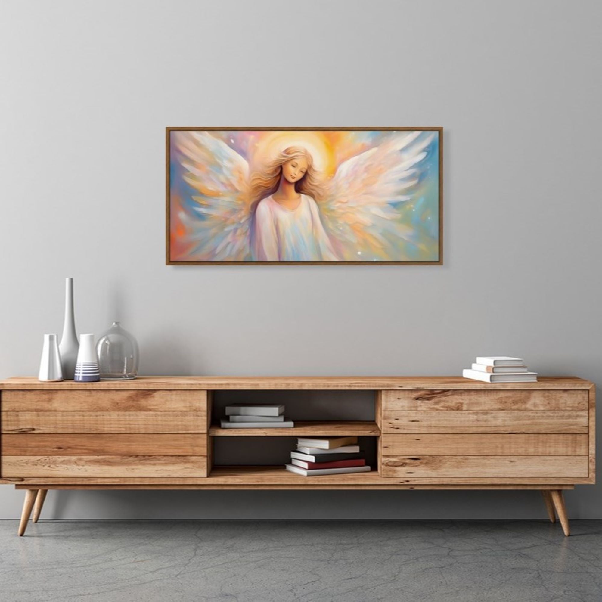 Devine Angel Wall Art: Inspirational Home Decor