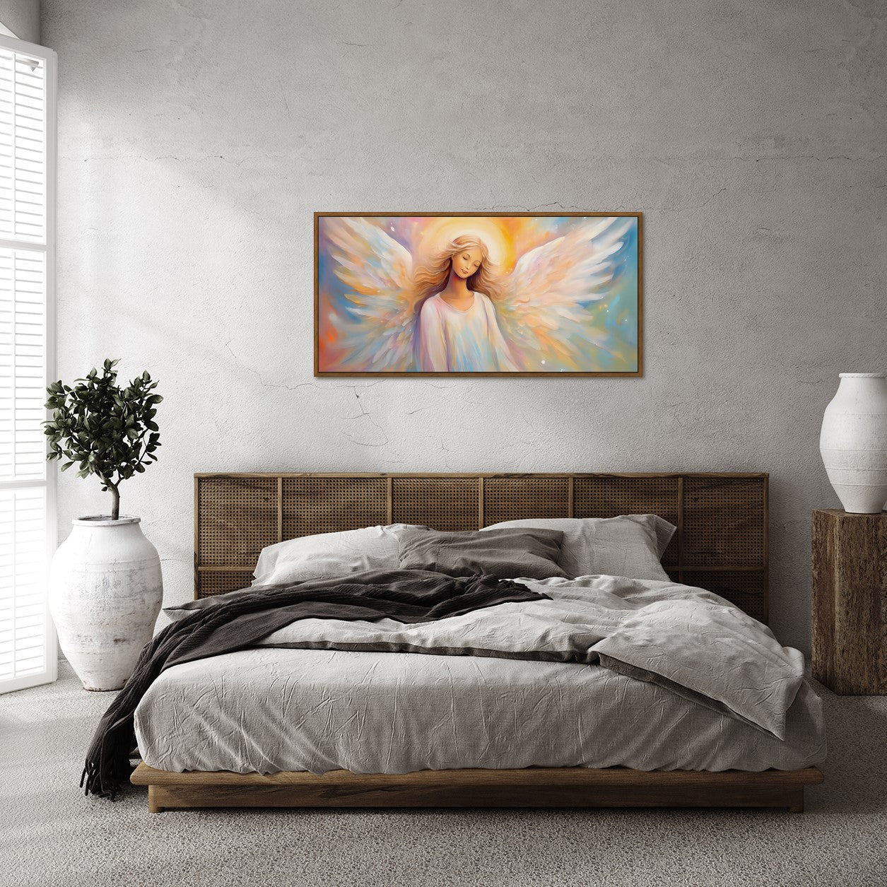 Devine Angel Wall Art: Inspirational Home Decor