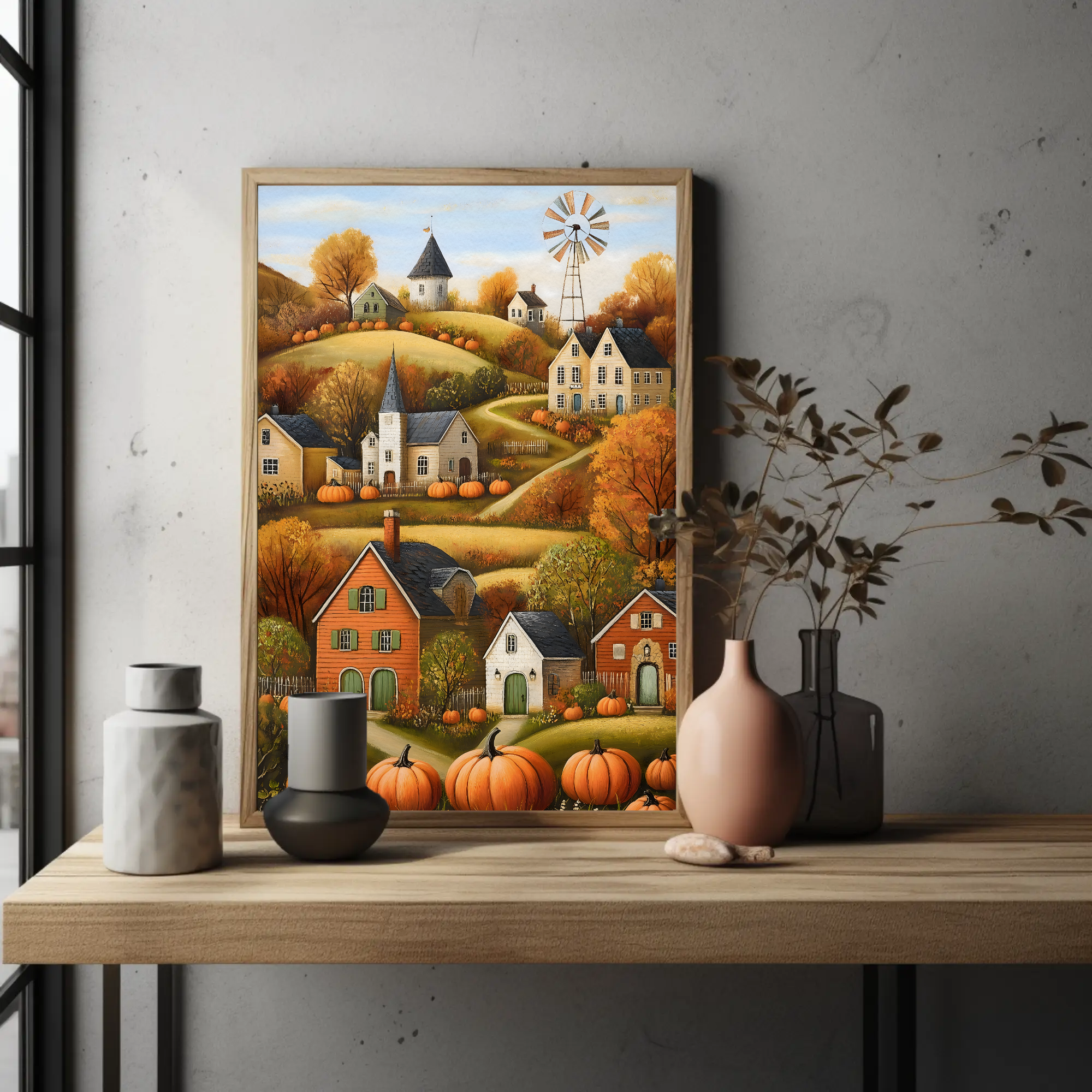 Fall Country Bliss Wall Art: Autumn Decor