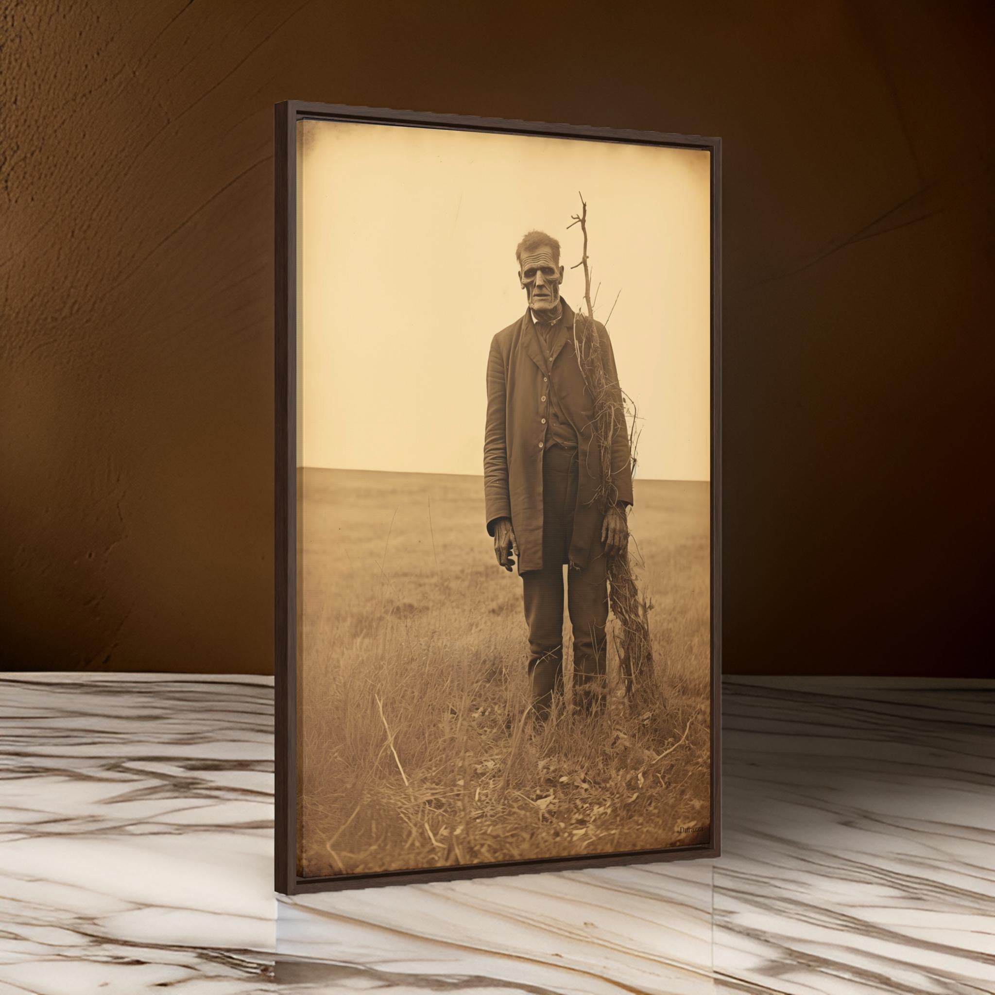 Frankenstein's Loneliness Wall Art: Vintage Photography