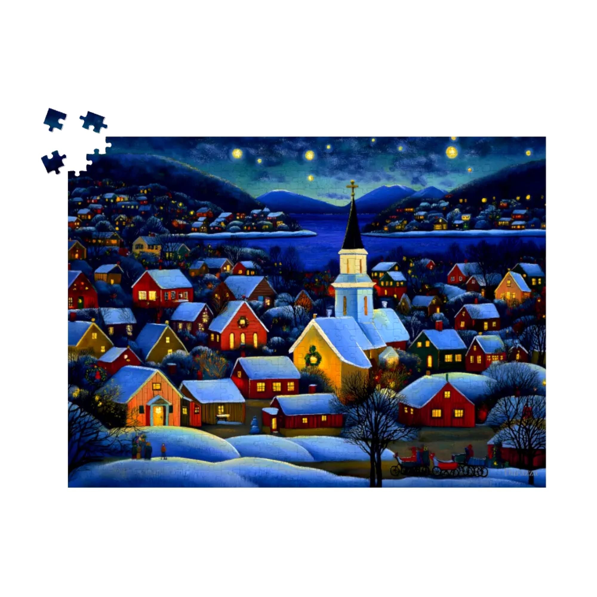 Frost Chapel Jigsaw Puzzle 500 or 1000 Piece