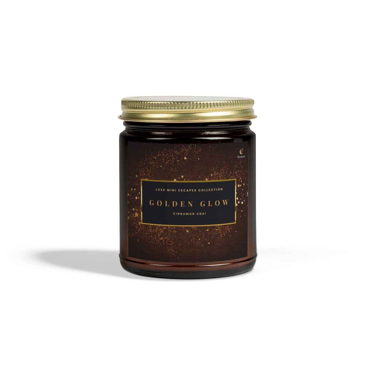 Golden Glow Cinnamon Scent Candle - 9 oz Coconut Apricot Wax