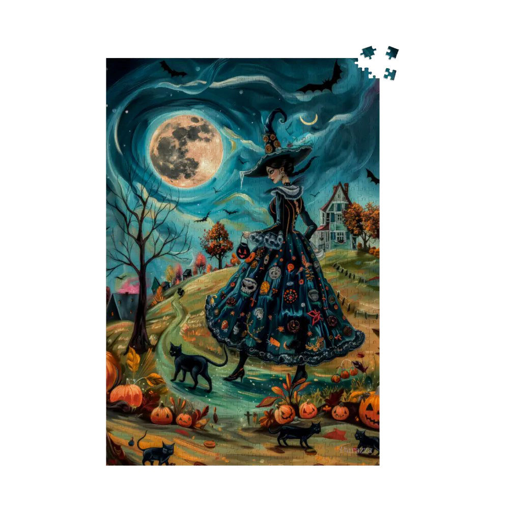 Hazel's Witchy Life Jigsaw Puzzle 500 or 1000 Piece