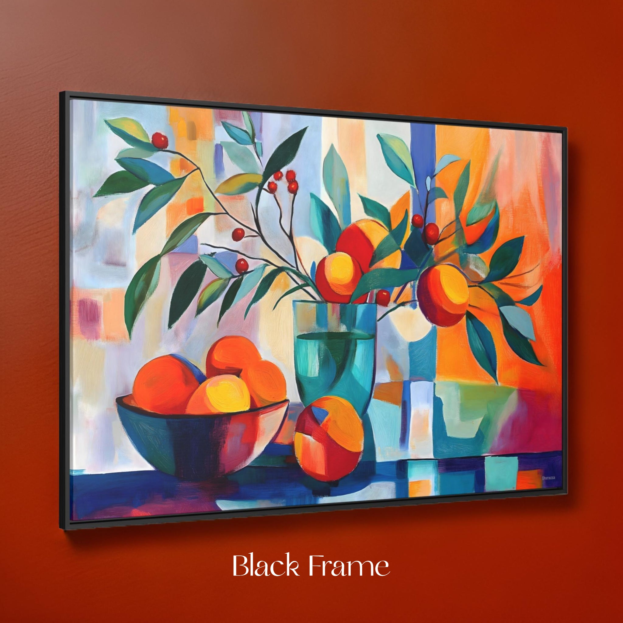 Modern Fruity Fiesta Wall Art for Kitchen or Dining Room