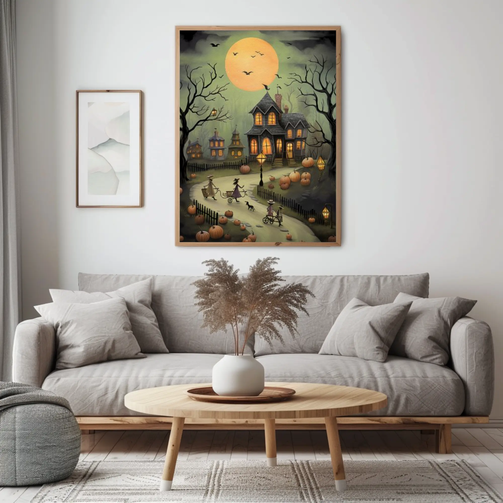 Nighttime Autumn Fun Poster: Kid Friendly