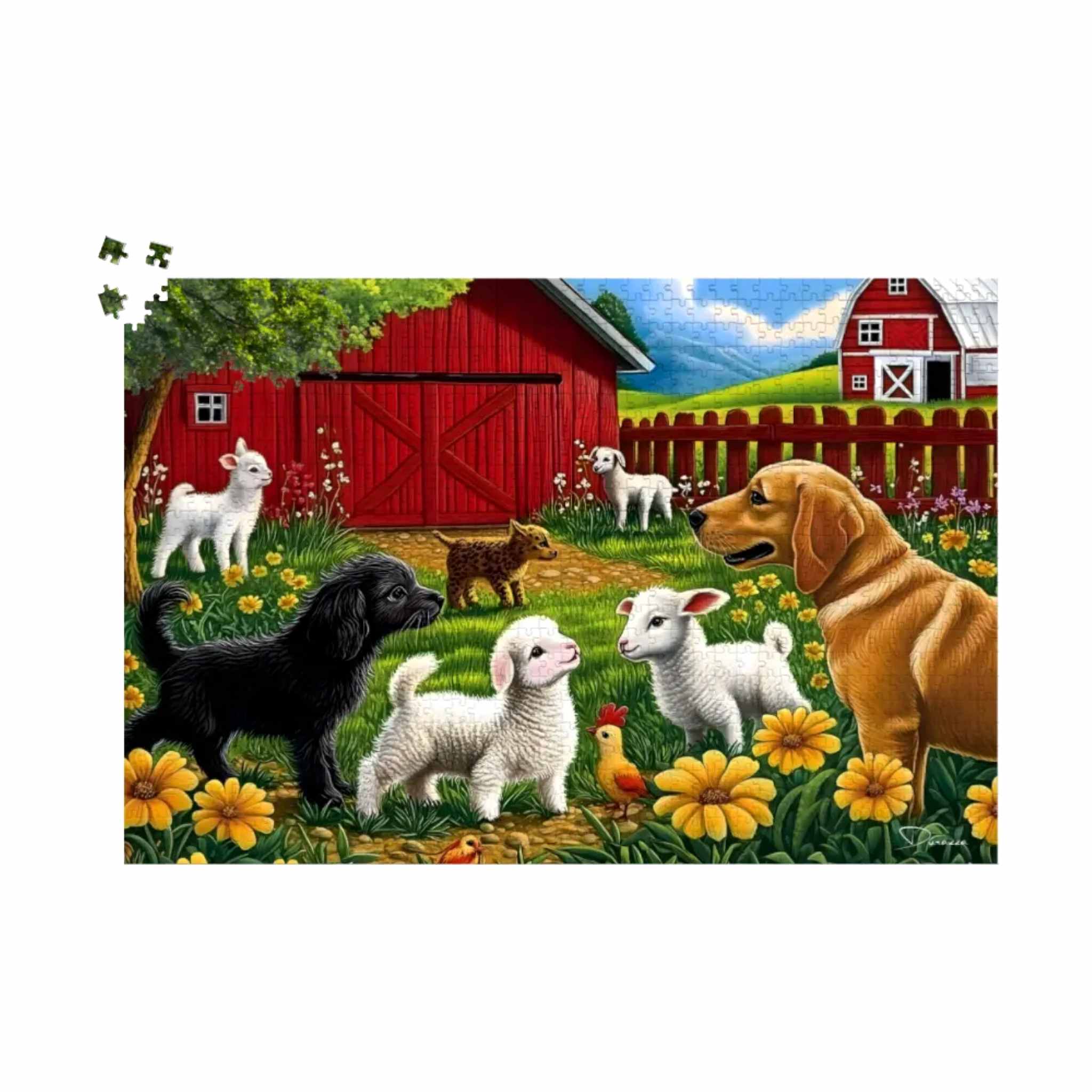 Farmyard Jigsaw Puzzle – Wholesome Fun | Pasture Pals