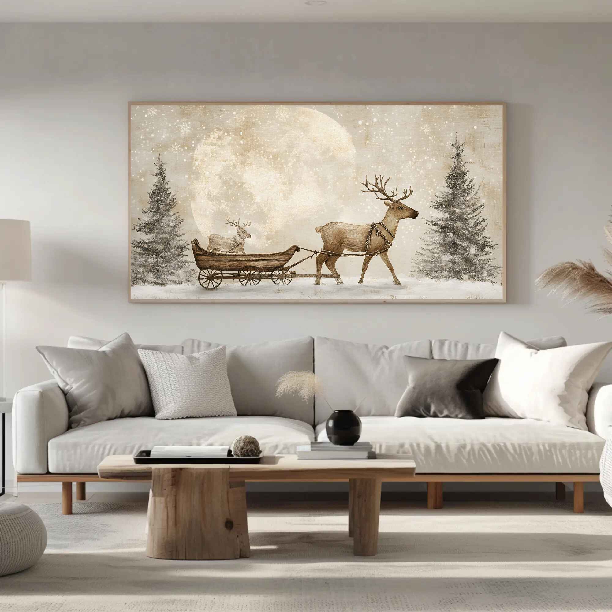 Winter's Eve Wall Art: Holiday Home Decor